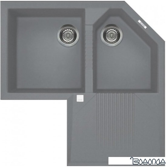 Кухонная мойка Elleci Tekno Corner Titanium M73