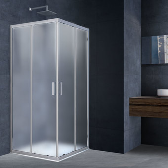 Душевой уголок Vincea Rapid VSS-3R80/90MT (хром/текстурное)