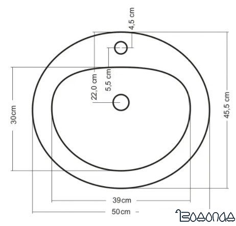 Умывальник Rea Magari U0064 фото 3