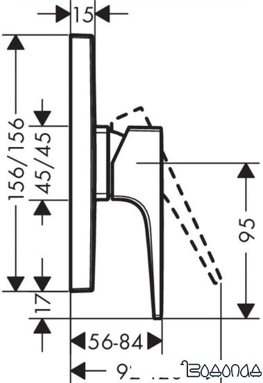 Смеситель Hansgrohe Metropol 32565700 (белый матовый)