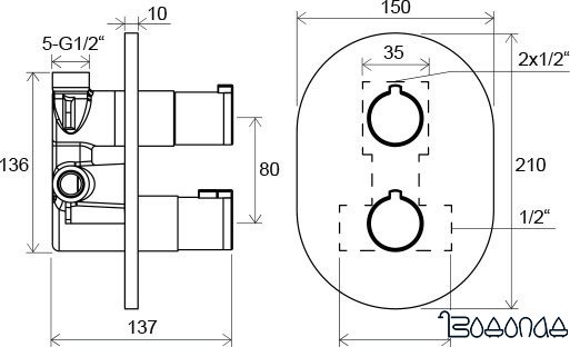 Смеситель Ravak Chrome-CR 063.00 [X070094] фото 2