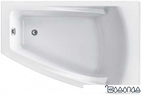 Ванна Roca Hall Angular 150x100 (правая)