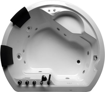 Ванна Gemy G9053 B 185x162 (с гидромассажем)
