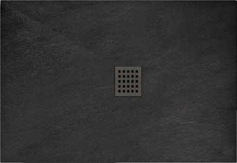 Душевой поддон Rea Rock 100x80 (черный)