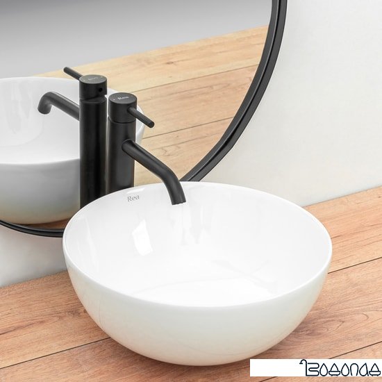 Умывальник Rea Stella (белый глянец) фото 2