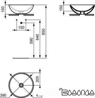 Умывальник Ideal Standard Strada O K0795V3 фото 2