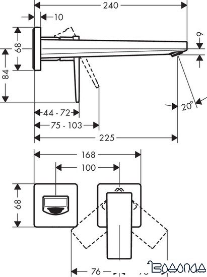 Смеситель Hansgrohe Metropol 32526700 (белый матовый) фото 3
