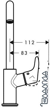 Смеситель Hansgrohe Focus E2 31609000