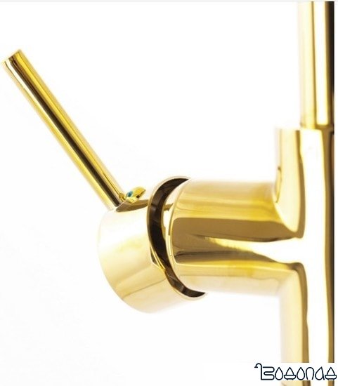 Смеситель Rea Ortis REA-B7430 (золотой) фото 4