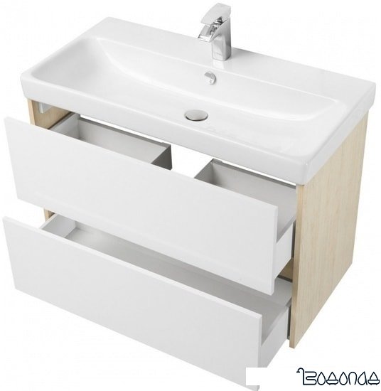 Мебель для ванных комнат Акватон Тумба под умывальник Сканди 90 1A251901SDB20