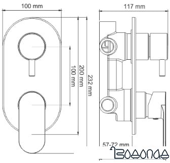 Смеситель Wasserkraft Elbe 7471