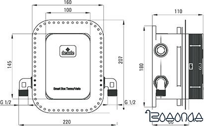 Душевая система Deante BXYSX44T-1 фото 4