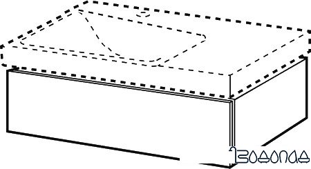 Keramag Xeno2 тумба под умывальник (807390000)