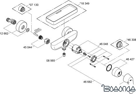 Смеситель Grohe Eurosmart Cosmopolitan 32837000 фото 3