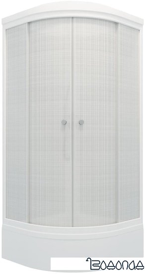 Душевая кабина Triton Стандарт В3 100x100 (белый лен)