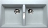 Кухонная мойка Tolero Loft TL-862 (серый металлик)