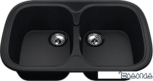 Кухонная мойка Vigro Vigronit VG502 151003 (антрацит) Кухонная мойка Vigro Vigronit VG502 151003 (антрацит)
