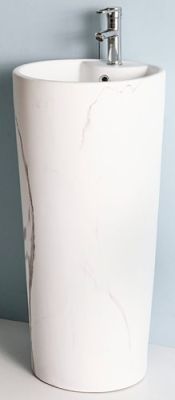 Умывальник Gid Nb131ws (белый матовый под камень)