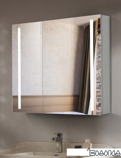 Esbano Шкаф с зеркалом ES-2404 80x70