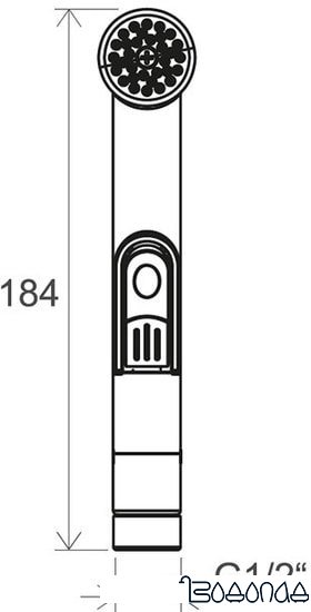 Гигиенический душ Ravak BM 040 962.00 X07P269