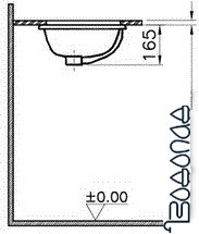 Умывальник Vitra S20 43x30.5 [5474B003-0618] фото 4