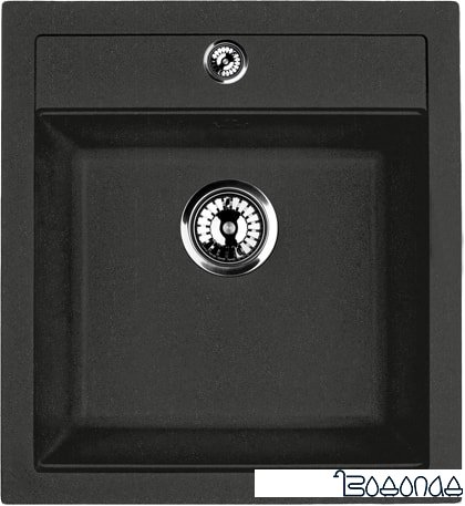 Кухонная мойка ZorG Como 46 (черный опал)