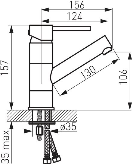 Смеситель Ferro Fiesta BFI2A