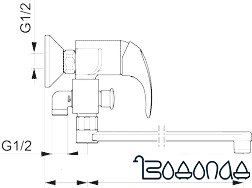 Смеситель Oras Polara 1447Y