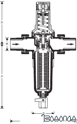 Предфильтр Honeywell FK06АА 1/2"