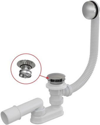 Сифон Alcaplast A504CKM