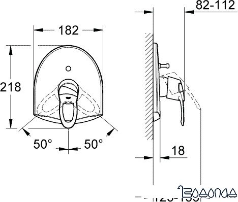 Смеситель Grohe Chiara 19155000