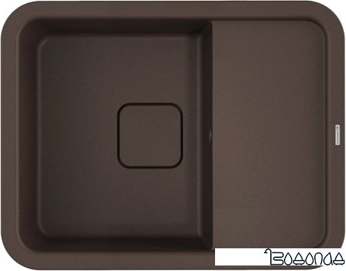 Кухонная мойка Omoikiri Tasogare 65-DC (темный шоколад)