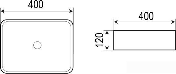 Умывальник Azario AZ-4322