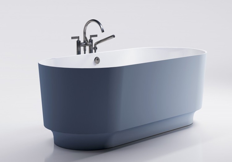 Ванна Аквариус цветная