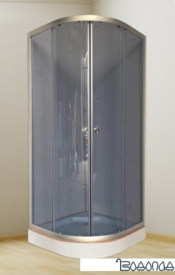 Душевой уголок Coliseum Minor T-80 80x80 (тонированное стекло) фото 4