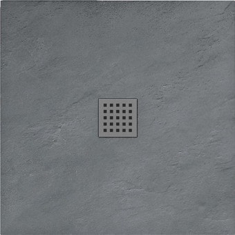 Душевой поддон Rea Rock 90x90 (серый)
