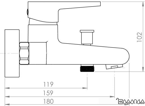 Смеситель Inan Koral M2501