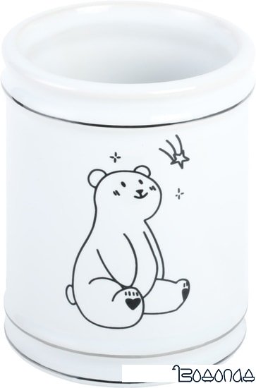 Стакан для зубной щетки и пасты Fixsen Teddy FX-600-3