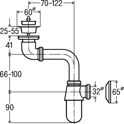 Сифон Viega 5753.09 148355