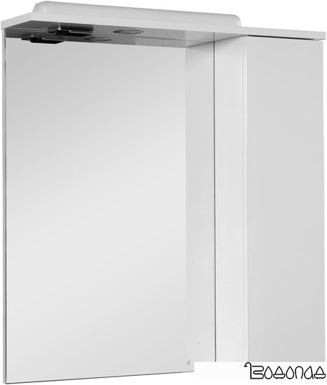 Аква Родос Шкаф с зеркалом Сити 70 АР000036441