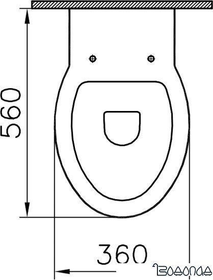 Унитаз Vitra Sunrise (5384B003-0075)