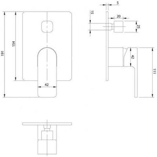 Смеситель Omnires Baretti BA7835 CR