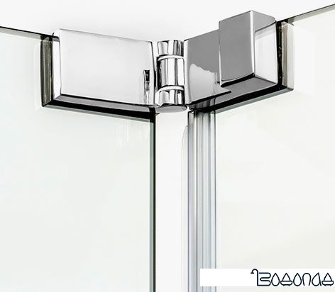 Душевой уголок NEW TRENDY Alta 90х90 D-0088A/D-0079B фото 4