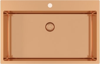 Кухонная мойка Aquasanita Aira Air100M-C (медный)