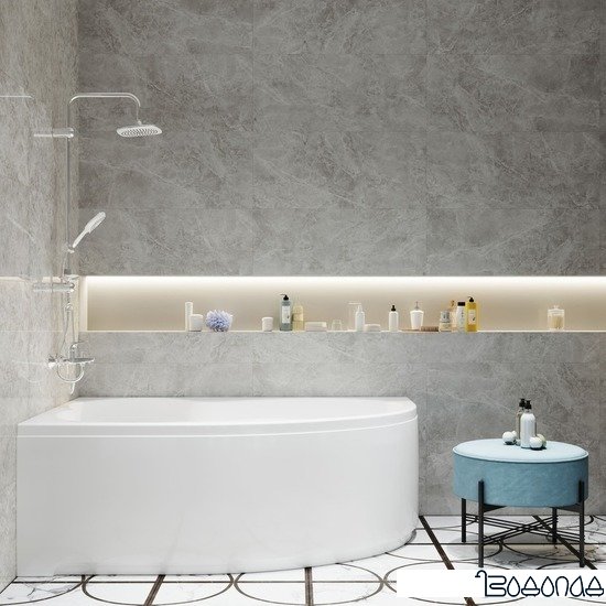 Ванна Triton Мари170х110R (с каркасом, сифоном, экраном)