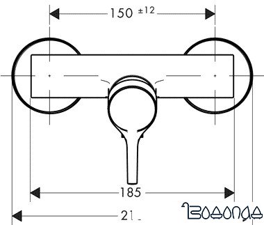 Смеситель Hansgrohe Talis S 72600000