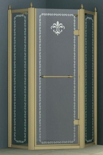 Душевой уголок Cezares RETRO-A-P-1-90-CP-Br-R