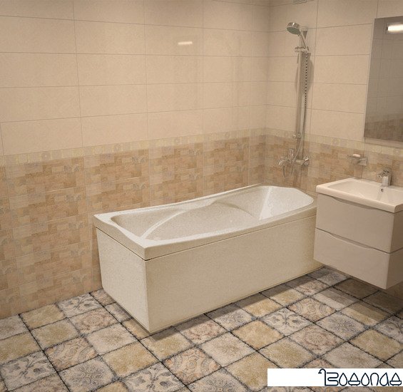 Ванна Santek Корсика 180x80 (1WH111981) фото 4