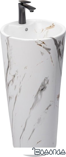 Умывальник Rea Blanka (матовый камень)