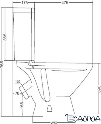Унитаз Santek Лига [WH302141] фото 4